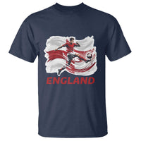 England Soccer Fan English Flag T Shirt