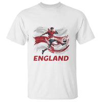 England Soccer Fan English Flag T Shirt