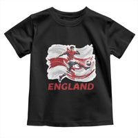 England Soccer Fan English Flag Toddler T Shirt