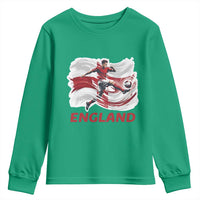 England Soccer Fan English Flag Youth Sweatshirt
