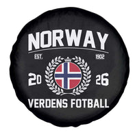 Norway Soccer Football Fan 2026 Norwegian Flag Spare Tire Cover