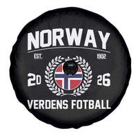 Norway Soccer Football Fan 2026 Norwegian Flag Spare Tire Cover