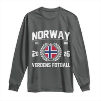 Norway Soccer Football Fan 2026 Norwegian Flag Long Sleeve Shirt