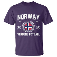 Norway Soccer Football Fan 2026 Norwegian Flag T Shirt