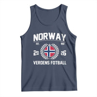 Norway Soccer Football Fan 2026 Norwegian Flag Tank Top