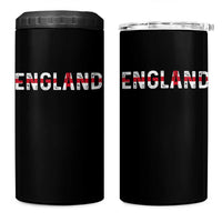 England English Flag Vintage 4 in 1 Can Cooler Tumbler