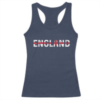 England English Flag Vintage Racerback Tank Top