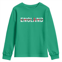England English Flag Vintage Youth Sweatshirt