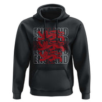 England Flag Lion Symbol English Pride Hoodie