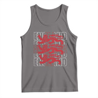 England Flag Lion Symbol English Pride Tank Top