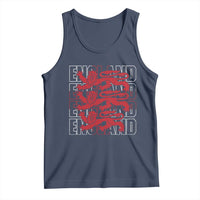 England Flag Lion Symbol English Pride Tank Top