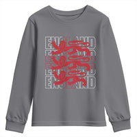 England Flag Lion Symbol English Pride Youth Sweatshirt