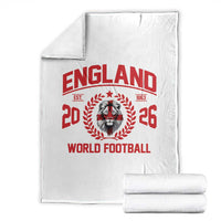 England Football Flag Throw Blanket Lion St George Cross Soccer Fan Patriotic