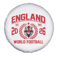 England Football Flag Spare Tire Cover Lion St George Cross Soccer Fan Patriotic