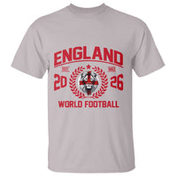 England Football Flag T Shirt Lion St George Cross Soccer Fan Patriotic