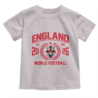 England Football Flag Toddler T Shirt Lion St George Cross Soccer Fan Patriotic