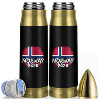 Norway 2026 Soccer Football Fan Norwegian Flag Bullet Tumbler