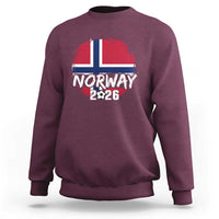 Norway 2026 Soccer Football Fan Norwegian Flag Sweatshirt