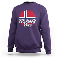 Norway 2026 Soccer Football Fan Norwegian Flag Sweatshirt