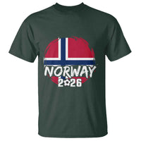 Norway 2026 Soccer Football Fan Norwegian Flag T Shirt