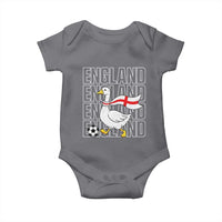 England Soccer Football Baby Onesie Silly Goose England Flag Fan Supporter