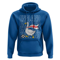 England Soccer Football Hoodie Silly Goose England Flag Fan Supporter