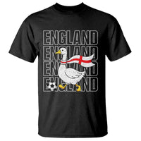 England Soccer Football T Shirt Silly Goose England Flag Fan Supporter