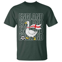 England Soccer Football T Shirt Silly Goose England Flag Fan Supporter