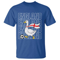 England Soccer Football T Shirt Silly Goose England Flag Fan Supporter