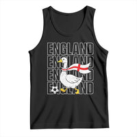 England Soccer Football Tank Top Silly Goose England Flag Fan Supporter
