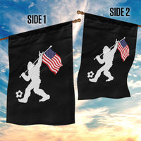 USA Soccer Bigfoot American Flag Fan Garden Flag
