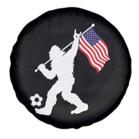 USA Soccer Bigfoot American Flag Fan Spare Tire Cover