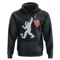 USA Soccer Bigfoot American Flag Fan Hoodie