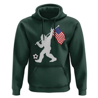 USA Soccer Bigfoot American Flag Fan Hoodie