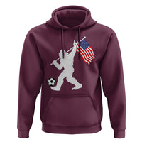 USA Soccer Bigfoot American Flag Fan Hoodie