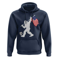 USA Soccer Bigfoot American Flag Fan Hoodie