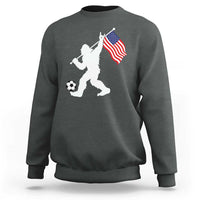 USA Soccer Bigfoot American Flag Fan Sweatshirt