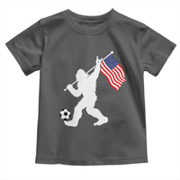USA Soccer Bigfoot American Flag Fan Toddler T Shirt