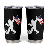 USA Soccer Bigfoot American Flag Fan Tumbler Cup