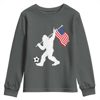 USA Soccer Bigfoot American Flag Fan Youth Sweatshirt