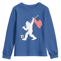 USA Soccer Bigfoot American Flag Fan Youth Sweatshirt