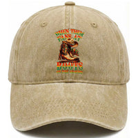 Black Cowgirl Washed Cotton Baseball Cap When Them Fans At Boots On The Ground