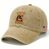 Black Cowgirl Washed Cotton Baseball Cap When Them Fans At Boots On The Ground