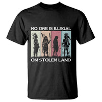 No One is Illegal on Stolen Land T Shirt Native American Indigenous - Wonder Print Shop