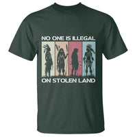 No One is Illegal on Stolen Land T Shirt Native American Indigenous - Wonder Print Shop