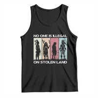 No One is Illegal on Stolen Land Tank Top Native American Indigenous - Wonder Print Shop
