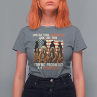 Native American Heritage T Shirt For Women Unless Your Ancestors Look Like This You Are Probably An Immigrant TS14