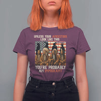 Native American Heritage T Shirt For Women Unless Your Ancestors Look Like This You Are Probably An Immigrant TS14