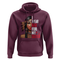 Native American Stop MMIW Hoodie I Wear Red For My Sister - Wonder Print Shop