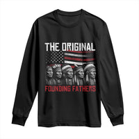 Native American Tribe Long Sleeve Shirt The Original Founding Fathers - Wonder Print Shop
